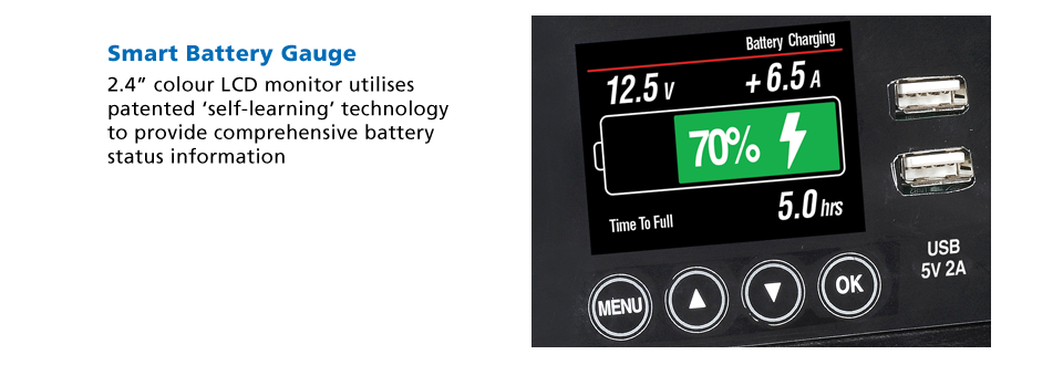 projecta power hub smart battery gauge