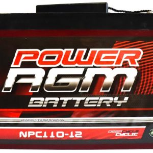 Power AGM NPC110-12 AGM Battery front