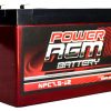 Power AGM NPC7.5-12 AGM Battery front and side