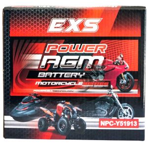 Power AGM NPC-Y51913 Motorcycle Battery retail