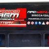 Power AGM NPC-YB14L-A2 Motorcycle Battery top