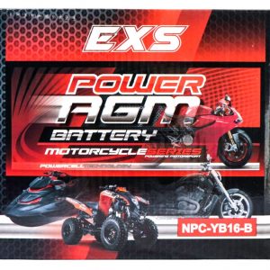 Power AGM NPC-YB16-B Motorcycle Battery retail