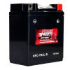 Power AGM NPC-YB3L-B Motorcycle Battery front and side