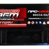 Power AGM NPC-YB3L-B Motorcycle Battery top