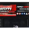 Power AGM NPC-YB4L-B Motorcycle Battery top