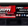 Power AGM NPC-YB5L-B Motorcycle Battery top