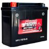 Power AGM NPC-YB7B-B Motorcycle Battery front and side