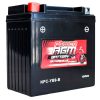 Power AGM NPC-YB9-B Motorcycle Battery front and side
