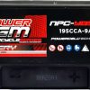 Power AGM NPC-YB9L-B Motorcycle Battery top