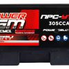 Power AGM NPC-YT14B-4 Motorcycle Battery top