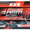 Power AGM NPC-YT6.5B-3 Motorcycle Battery retail