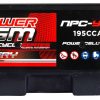 Power AGM NPC-YT9B-4 Motorcycle Battery top