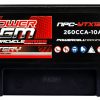 Power AGM NPC-YTX12-BS Motorcycle Battery top