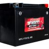 Power AGM NPC-YTX15L-BS Motorcycle Battery front and side