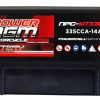 Power AGM NPC-YTX16-BS Motorcycle Battery top