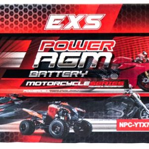 Power AGM NPC-YTX7A-BS Motorcycle Battery retail