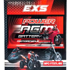 Power AGM NPC-YTX7L-BS Motorcycle Battery retail