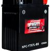 Power AGM NPC-YTX7L-BS Motorcycle Battery front and side
