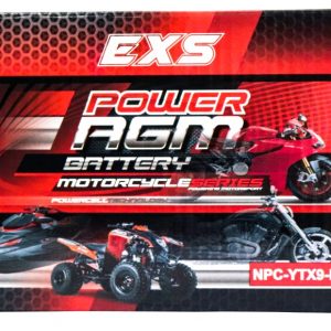 Power AGM NPC-YTX9-BS Motorcycle Battery retail