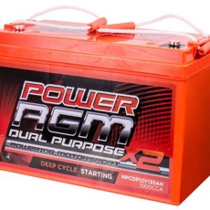 NPCDP12V135AH agm deep cycle and dual purpose battery