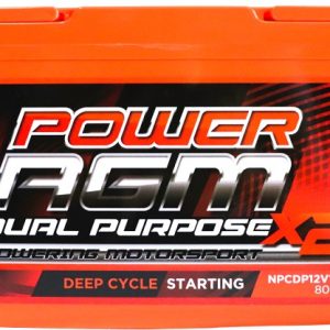 Power AGM NPCDP12V110AH Dual Purpose Battery