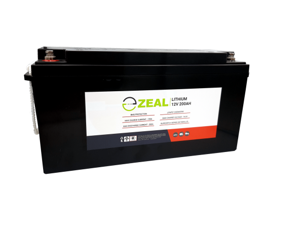 Zeal 200AH Lithium Deep Cycle Battery